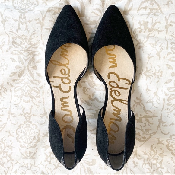 Sam Edelman Shoes - Sam Edelman | d’Orsay Suede Pointed Toe Pumps